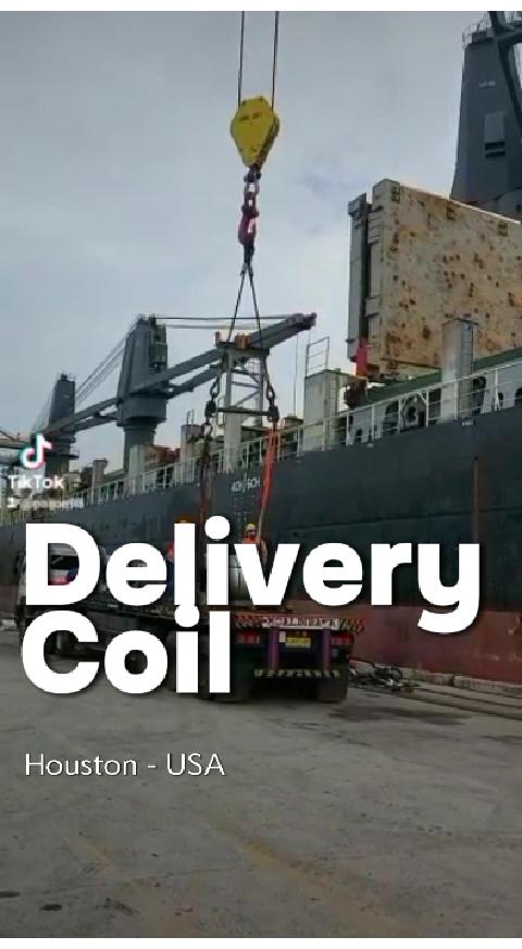 Delivery Coil to Houston USA